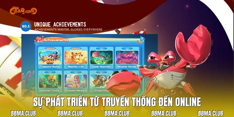 Sự phát triển từ truyền thống đến online